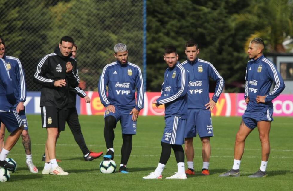 Lionel Messi se entrenó por primera vez con la Selección de cara a la Copa América