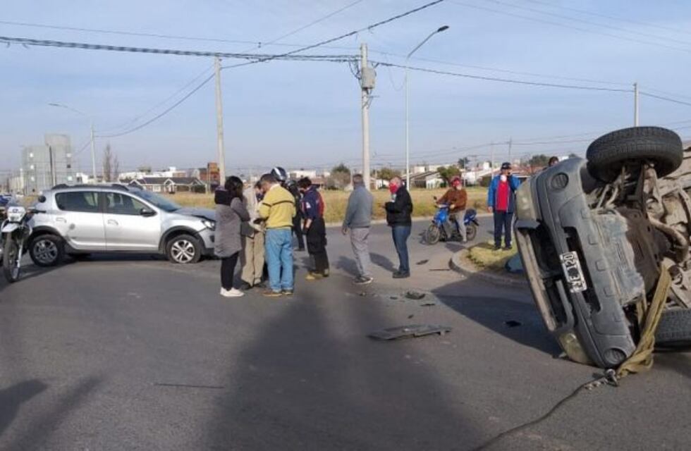 Otros dos accidentes espectaculares en Río Cuarto