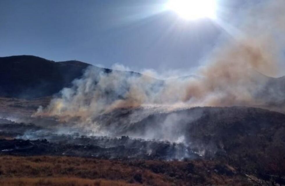 Fue controlado el incendio forestal en Tanti