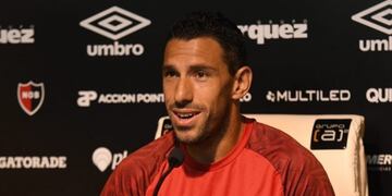 Maxi Rodríguez en conferencia de prensa\u002E (@iamnoticias)