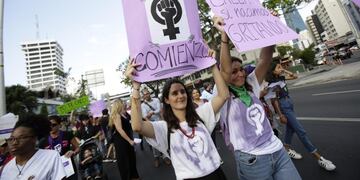Marcha 8M, Día Internacional de la Mujer\u002E (Foto: Federico López Claro)