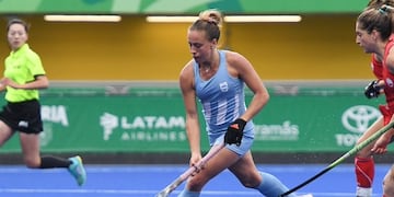 Goleadora de la final y del torneo, con 11 tantos\u002E La Leona cordobesa, una fiera\u002E