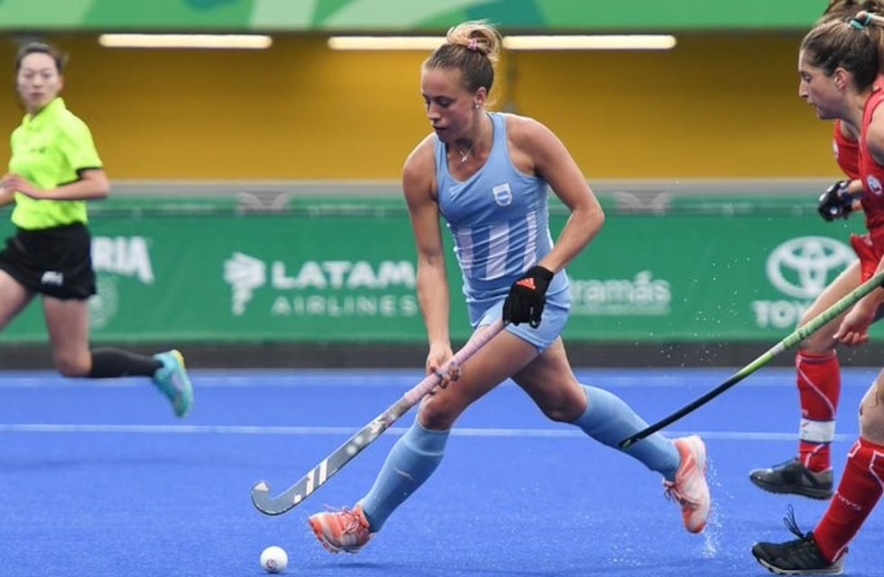 La cordobesa Jankunas, goleadora en la consagración de las Leonas en los Panamericanos