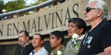 Este año no hubo acto oficial presencial para homenajear a os caídos en Malvinas\u002E (Archivo)