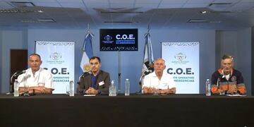 El COE de Jujuy emitió su informe N° 25