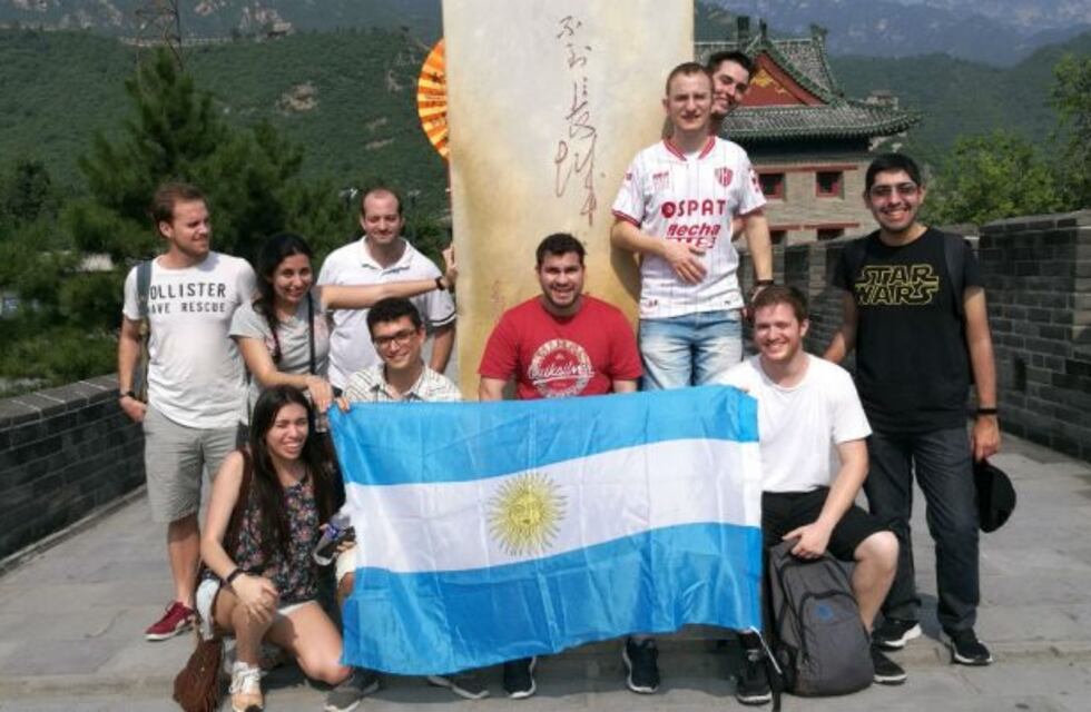 Estudiante cordobés se capacitó en China, como parte de un programa que beca a talentos argentinos