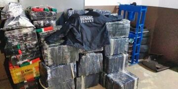 Incautaron casi dos toneladas de marihuana en Foz de Iguazú