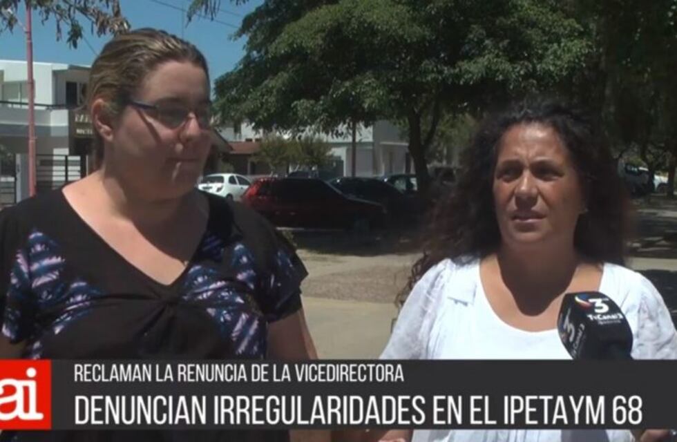 Padres piden que se aparte del cargo la Vice Directora del Ipetaym Nº 68 de Arroyito