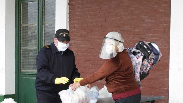 Entrega de mercadería Programa Alimentario Municipal