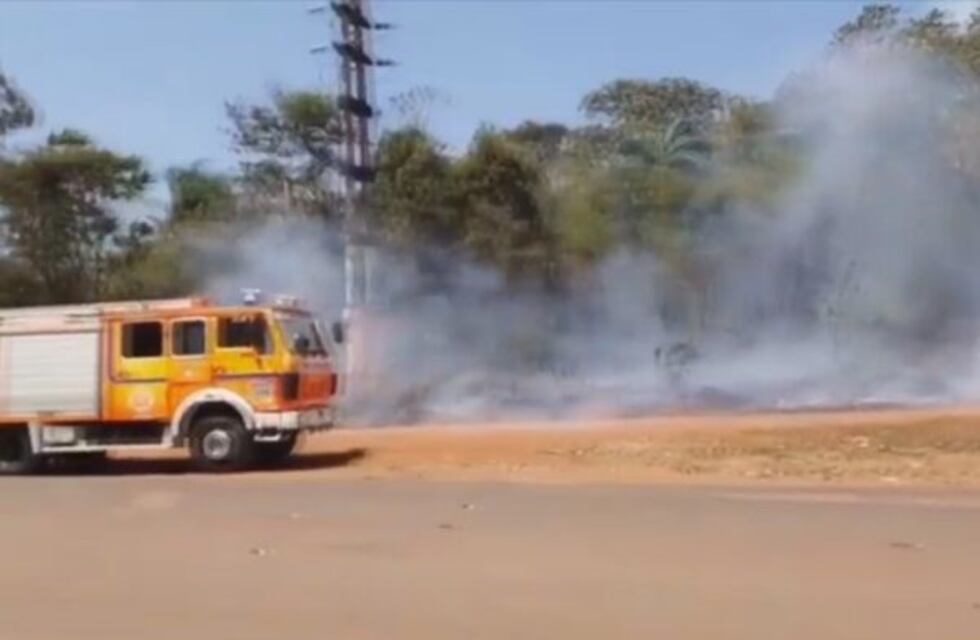 Por la ola de calor los bomberos de Iguazú piden no realizar quemas