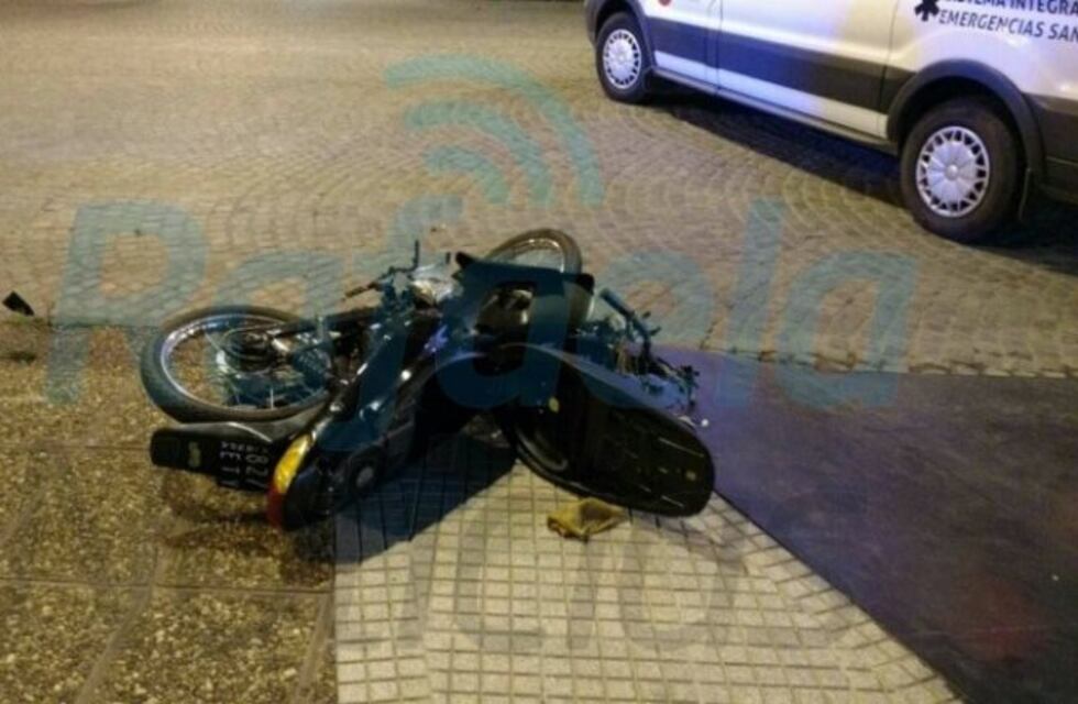 Murió un adolescente en un choque entre motos en Rafaela