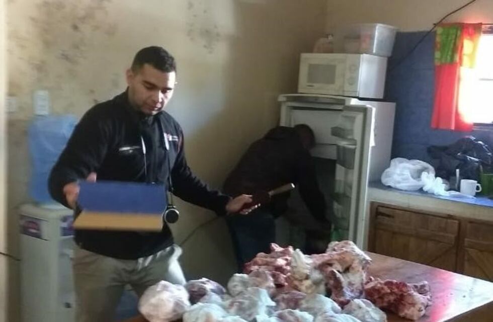 Las Calles: un hecho de abigeato llevo a secuestrar 24 kilos de carne