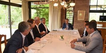 El encuentro se llevó a cabo en la residencia oficial del mandatario