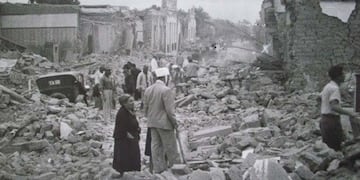 Terremoto de 1861, así quedó Mendoza\u002E