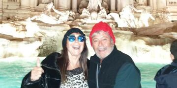 Moria Casán sorprendió a todos y se casó en Italia con su nuevo novio, Humberto Poidoman