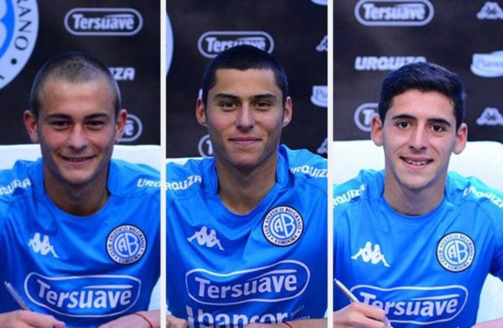 Belgrano le hizo primer contrato a tres juveniles
