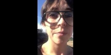 El testimonio de una joven que vio un eclipse sin protección y quemó sus ojos (Foto: captura)