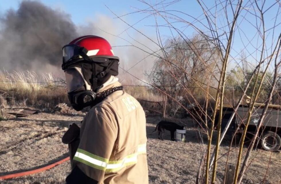 Hubo ocho focos de incendio en simultáneo en San Rafael