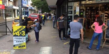 Incipiente actividad comercial en Jujuy