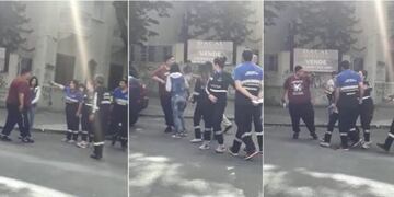 Increpó a varios de los empleados municipales armado con un cuchillo (web)\u002E