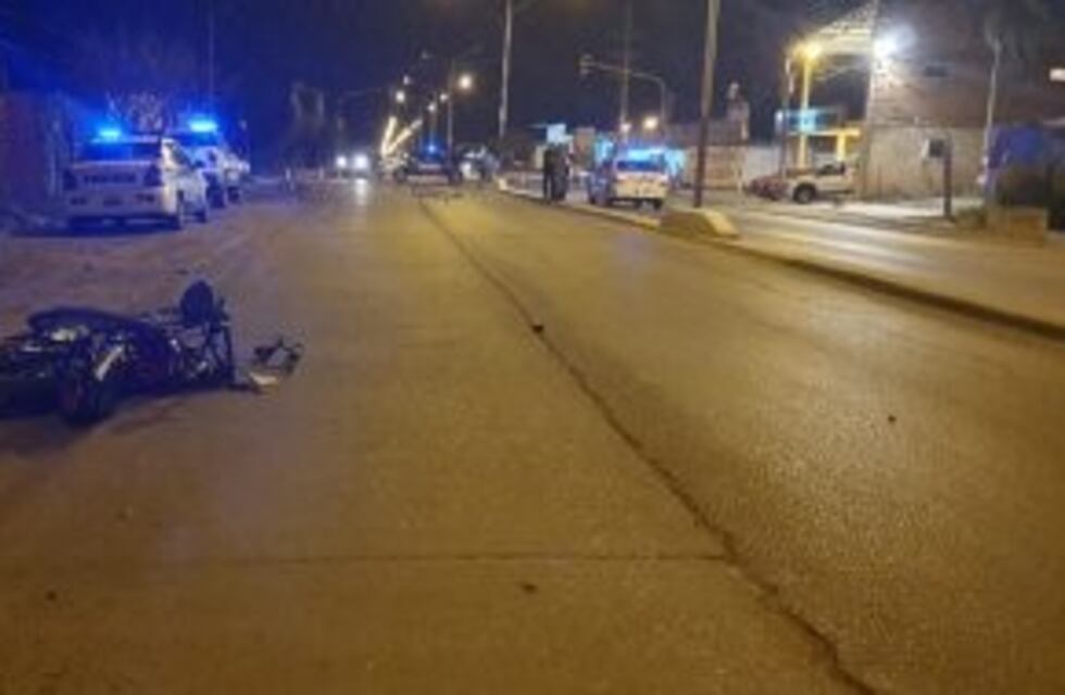 Ciclista murió al ser chocado por un motociclista