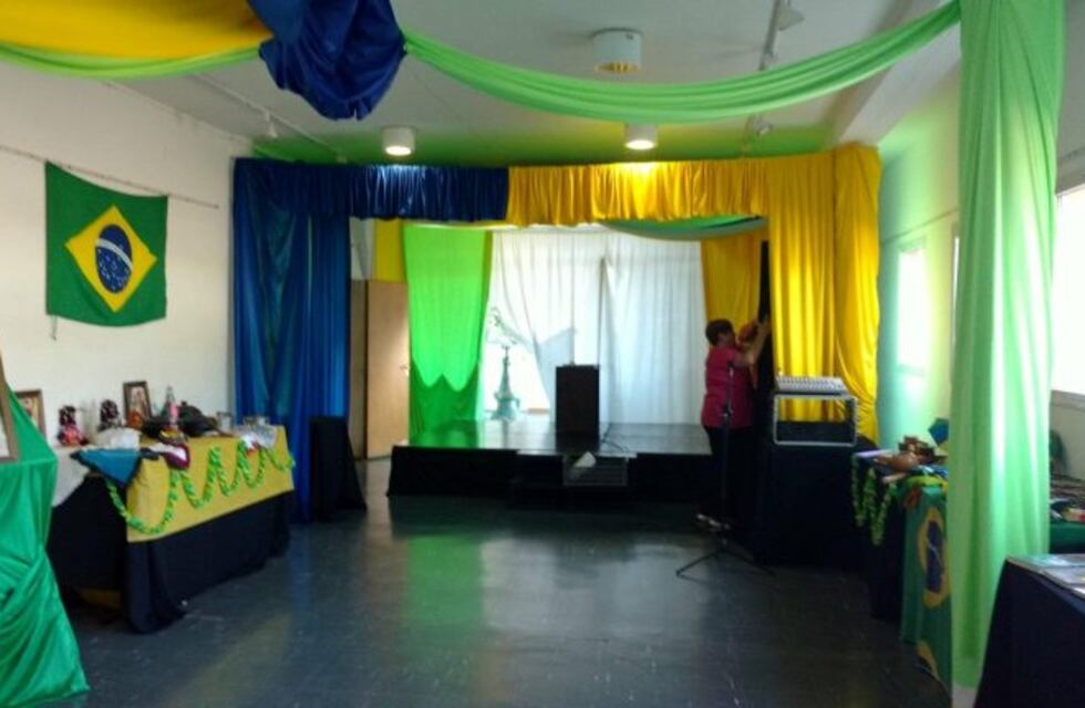 Caleta Olivia: primera muestra cultural de Brasil