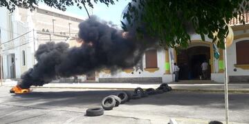 Paro de Municipales Punta Alta