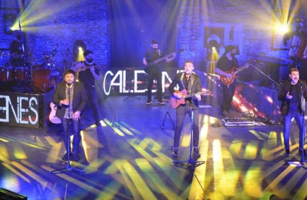 El grupo Los Caldenes y un show vía streaming desde el Teatro Español de Santa Rosa