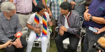 Milagro Sala y Evo Morales, en Jujuy