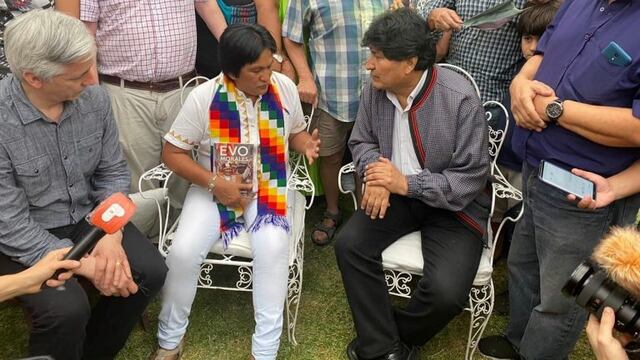 Milagro Sala y Evo Morales, en Jujuy