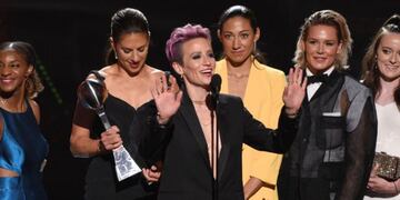 Megan Rapinoe\u002E (Foto: Chris Pizzello/Invision/AP)