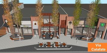 Nuevo complejo comercial en el centro de El Calafate