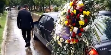 Último adiós al policía asesinado tras el robo de una financiera en Vicente López\u002E