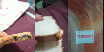 El denunciante difundió un vídeo con el pan lactal\u002E