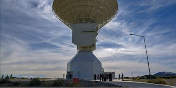 La DSA-3 forma parte de la Red del Espacio Profundo para el seguimiento de misiones interplanetarias.