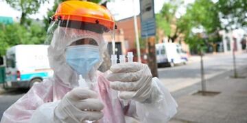 Centro de testeos en San Francisco