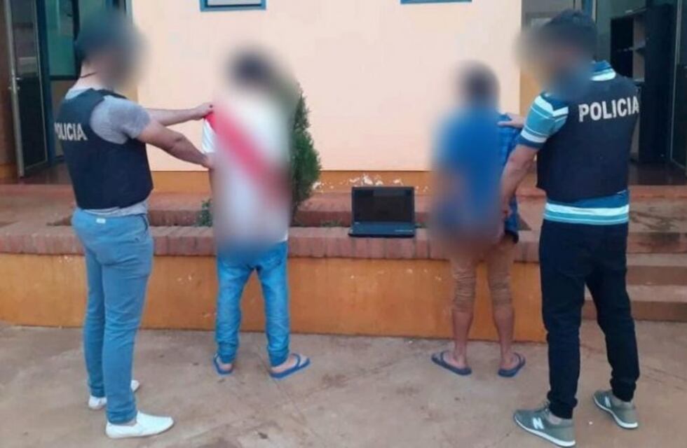 Detuvieron en San Pedro a jóvenes ladrones con frondoso prontuario