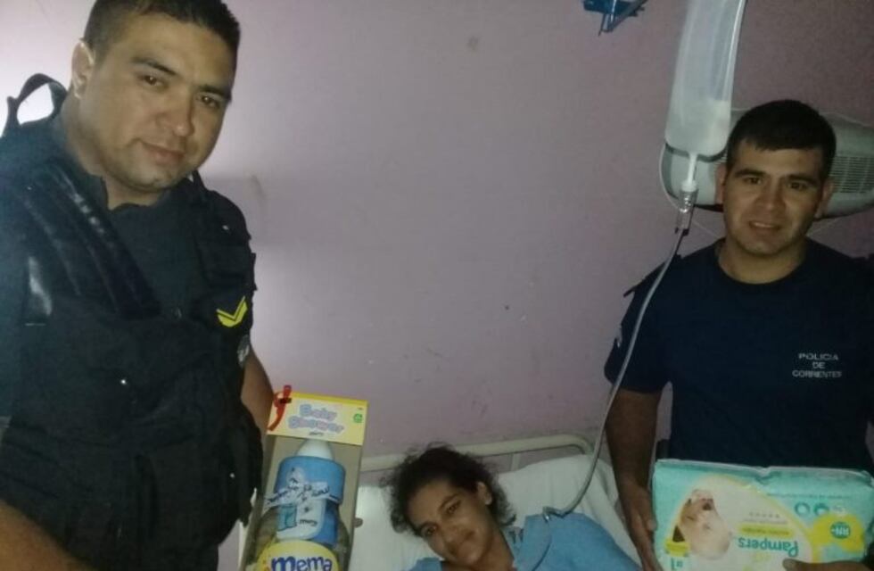 Policías ayudaron en un parto