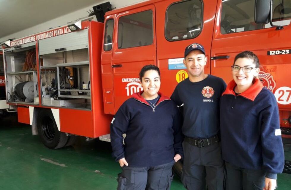 Los bomberos festejaron a puertas abiertas en Punta Alta