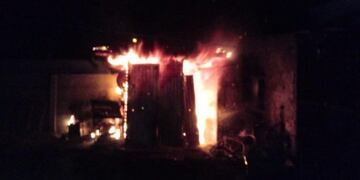 Incendio en Punta Alta