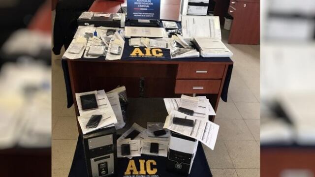 La AIC desbarató la organización en julio de 2020 durante un operativo en la zona norte.
