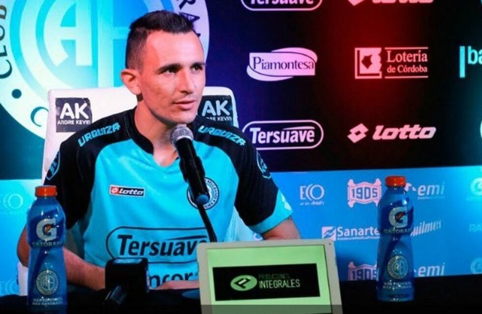 Para Benítez, el objetivo de Belgrano es la Copa Libertadores