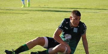 Guerrero herido\u002E El Colo se desgarró en la pierna derecha, baja sensible para el Celeste del Imperio\u002E