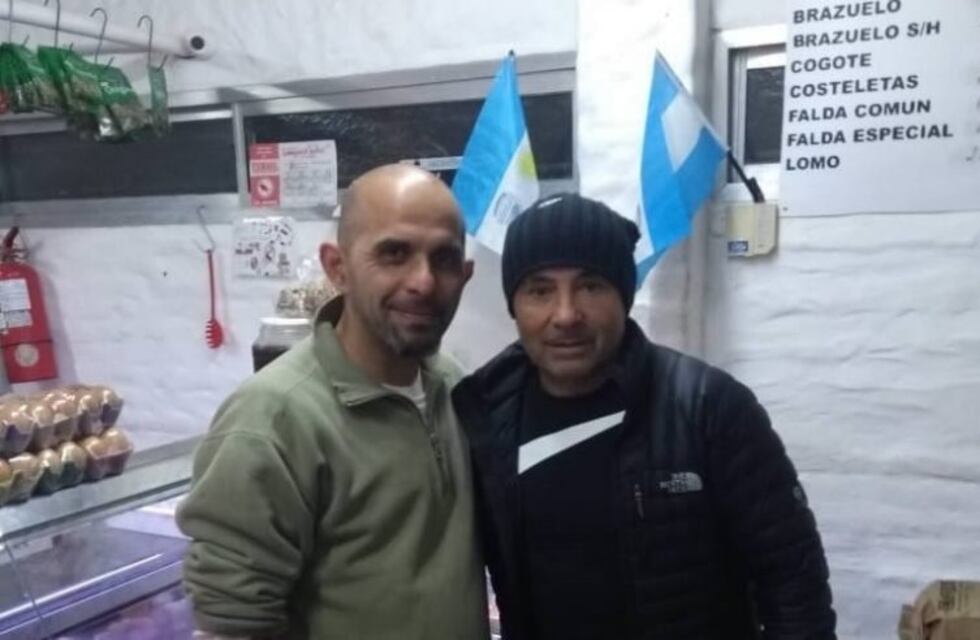Siempre estuvo cerca: Sampaoli pasó unos días de visita a pocos kilómetros de Rosario