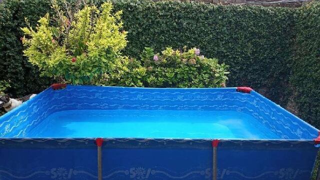 Pileta de lona. (Imagen ilustrativa)