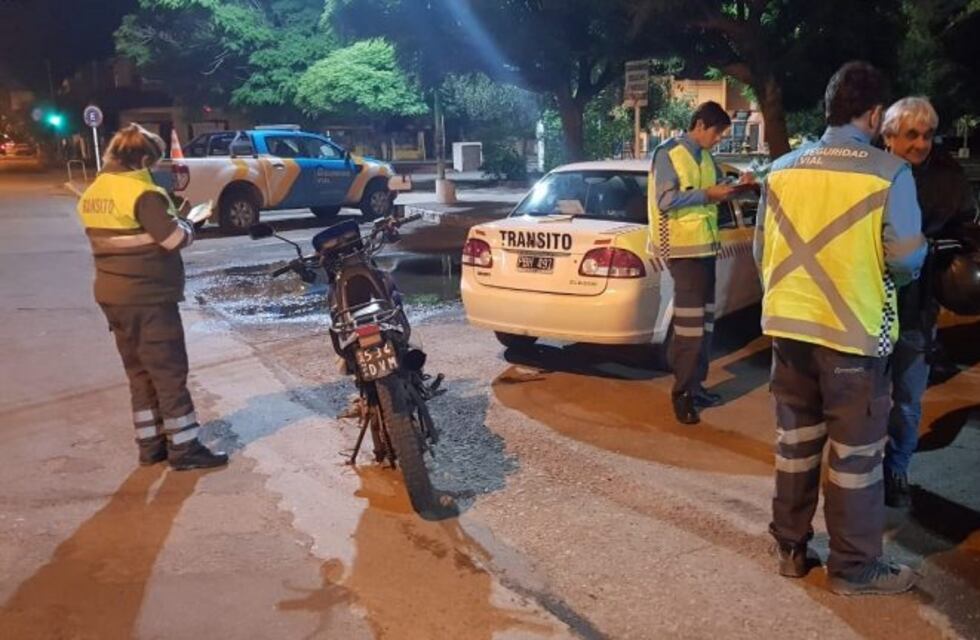 Transito realizó controles de alcoholemia en Punta Alta