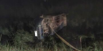 Accidente Bomberos Arroyito ruta E52