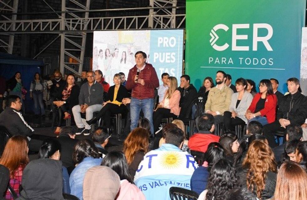 Martínez presentó a los candidatos a concejales de CER para todos en la zona Sur