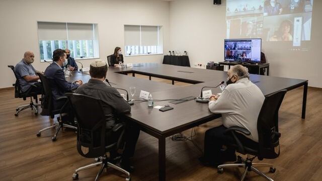 Reunión del Comipaz con el vicegobernador (Gobierno de Córdoba)