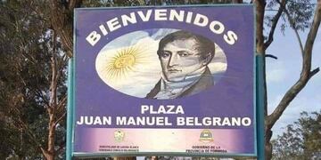 Bautizaron la plaza y rebautizaron al General Belgrano
